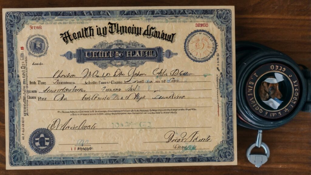 Health Certificate for Amazing Pet Travel Cost
